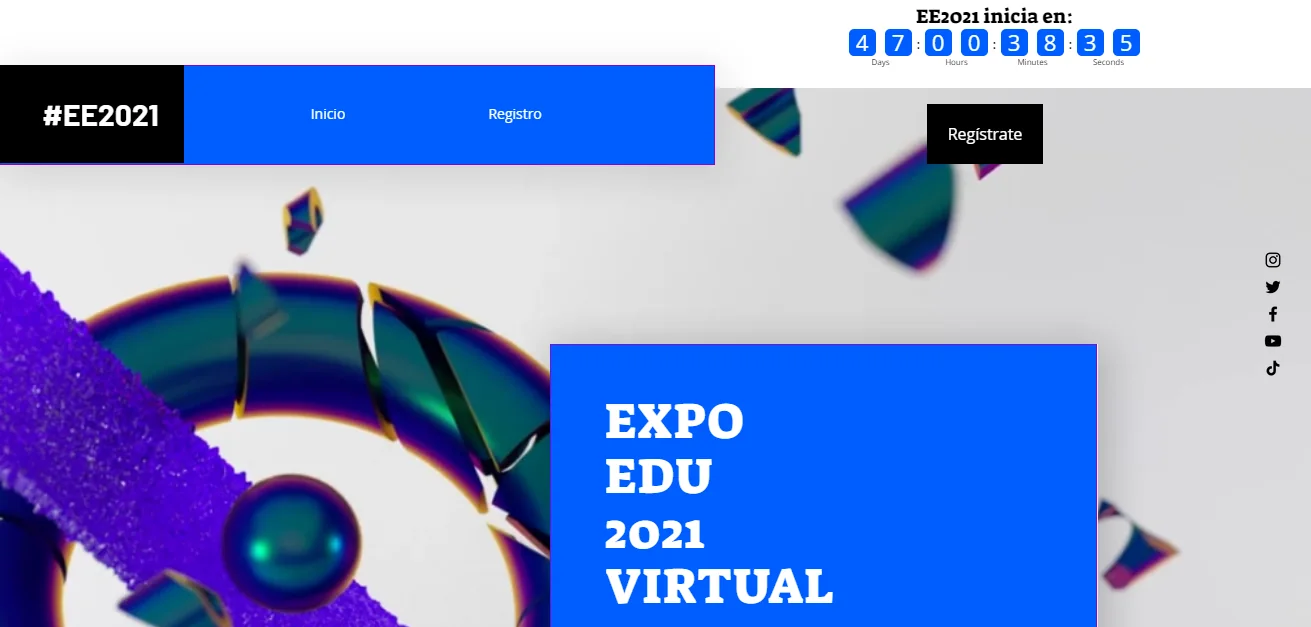 Plataforma web de registro y catálogo de expositores